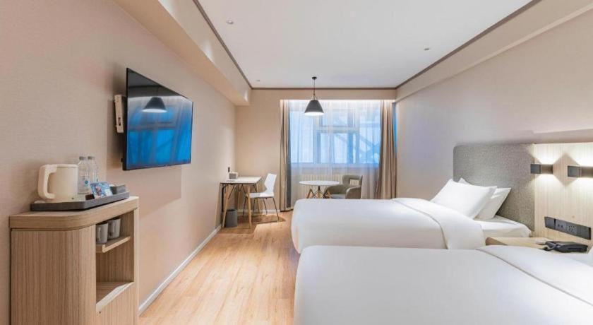 Hanting Hotel Harbin Qiulin 1St Affiliated Hospital Of Medical University Bagian luar foto