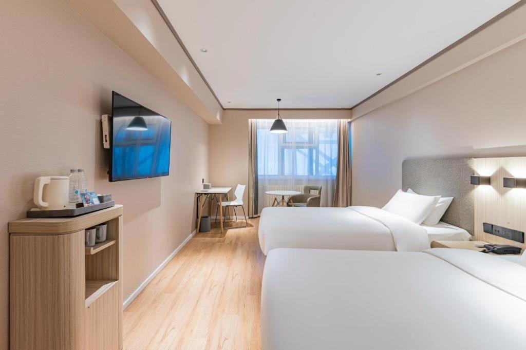 Hanting Hotel Harbin Qiulin 1St Affiliated Hospital Of Medical University Bagian luar foto