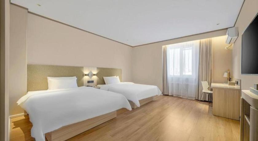 Hanting Hotel Harbin Qiulin 1St Affiliated Hospital Of Medical University Bagian luar foto